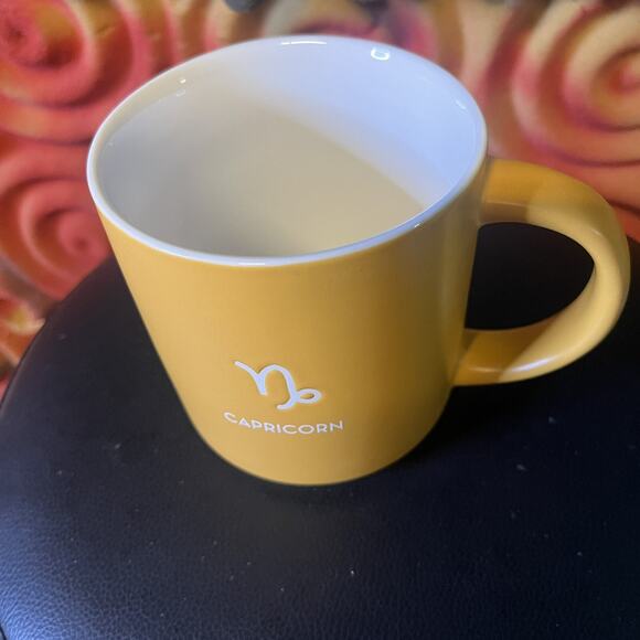 Modern Expression Coffee cup Mug Zodiac Sign 16.7 Oz (gold ) Capricorn - Picture 2 of 3